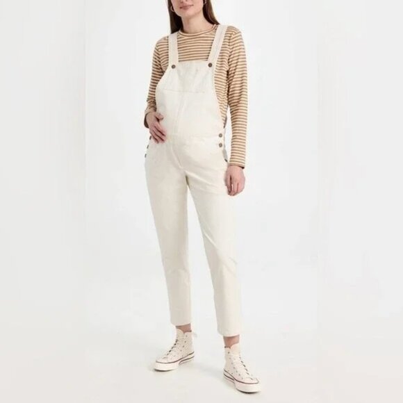 Hatch The Cord Overalls in Ivory sz 2 (US 8-10) - Picture 1 of 5